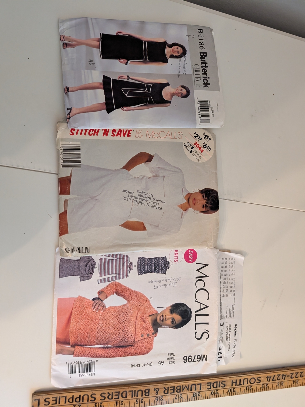 Women's Knit Top Sewing Pattern Uncut Vintage Sewing
